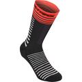 Alpinestars Drop 19 Socken, schwarz-rot, Größe M