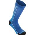 Alpinestars Summer 22 Socks, black-blue, Size S