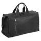 Alassio 47033 - Weekender Toro, Reisetasche für Damen und Herren aus Echtleder, Multifunktion Umhängetasche mit Schultertragegurt, Schultertasche in schwarz, Ledertasche ca. 28 x 50 x 21 cm