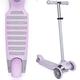 boppi 3 Wheel Scooter for Girls and Boys Age 3 to 8 Years Old - Kids' Scooters for Toddlers with Adjustable Height and 2 Front Wheels - First Kick Scooter Tilt To Turn Steering - Lachquer Mauve