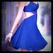 Victoria's Secret Dresses | Blue Cutout Vs Dress | Color: Blue/Pink | Size: Xs