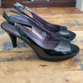 Nine West Shoes | Black Patent Leather Heels | Color: Black | Size: 9