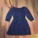 American Eagle Outfitters Dresses | American Eagle Dress Navy Blue Pattern Size Small | Color: Blue/White | Size: S