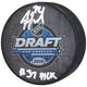 Justin Faulk St. Louis Blues Autographed 2010 NHL Draft Logo Hockey Puck with "#37 Pick" Inscription