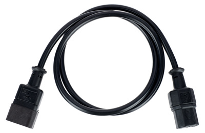 Stairville IEC Patch Cable 1,0m BK