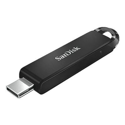 USB-Stick »Ultra« 64 GB USB 3.1 Typ-C schwarz, SanDisk, 0.856x5.944x1.257 cm