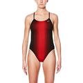 Nike Damen Cut-Out One Piece Schwimm-Slips, Rot (University Red), 32