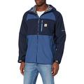 Carhartt Men's Force Hooded Jacket, Dark Blue/Navy, XL