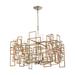 ELK Lighting Gridlock 23 Inch 6 Light Chandelier - 12305/6