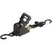 6 Retractable Ratcheting Tie-Down Strap with S-Hook Ends