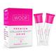 Skin Woof Collagen Beauty Drink with Added Hyaluronic Acid, Vitamin C, Vitamin A, Pomegranate Extract and Gotu Kola - Strawberry & Lime Flavour - All Natural Formula - 30 Sachets