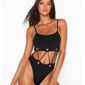 Victoria's Secret Swim | Black One Piece | Color: Black | Size: S