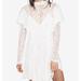 Free People Dresses | $128 Free People Rock Candy Lace Dress S Small | Color: White | Size: S
