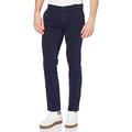 BOSS Mens Schino-Slim D Slim-fit Chinos in Brushed Stretch Cotton Dark Blue