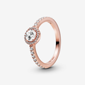 Bague Halo Scintillant Classique