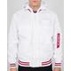 Alpha Industries MA-1 TT Hood Defense Jacket, white, Size XL