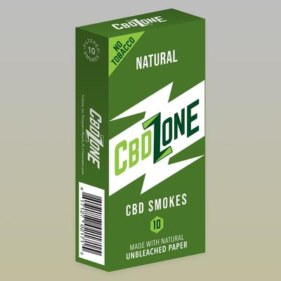 CBD Zone Natural Hemp Smokes