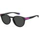 Polaroid Unisex PLD 2087/S Sonnenbrille, Matte Black PINK, 50