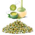 Lindt Lindor - Matcha White Chocolate Truffles - Limited Edition Matcha Tea inspired Green & Gold Balls - USA Import (50)