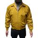 Relco Mens Harrington Jacket Retro/Mod/Scooter (XXX Large, Mustard)