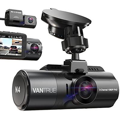 Generic 3 Camera Lens Car DVR 3-Channel Dash Cam HD 1080P Front