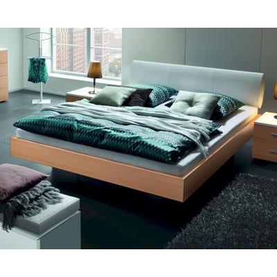 Hasena Top-Line Bett Advance Elipsa/Vilo 140x200 cm / Buche weiss lasiert, lackiert Image