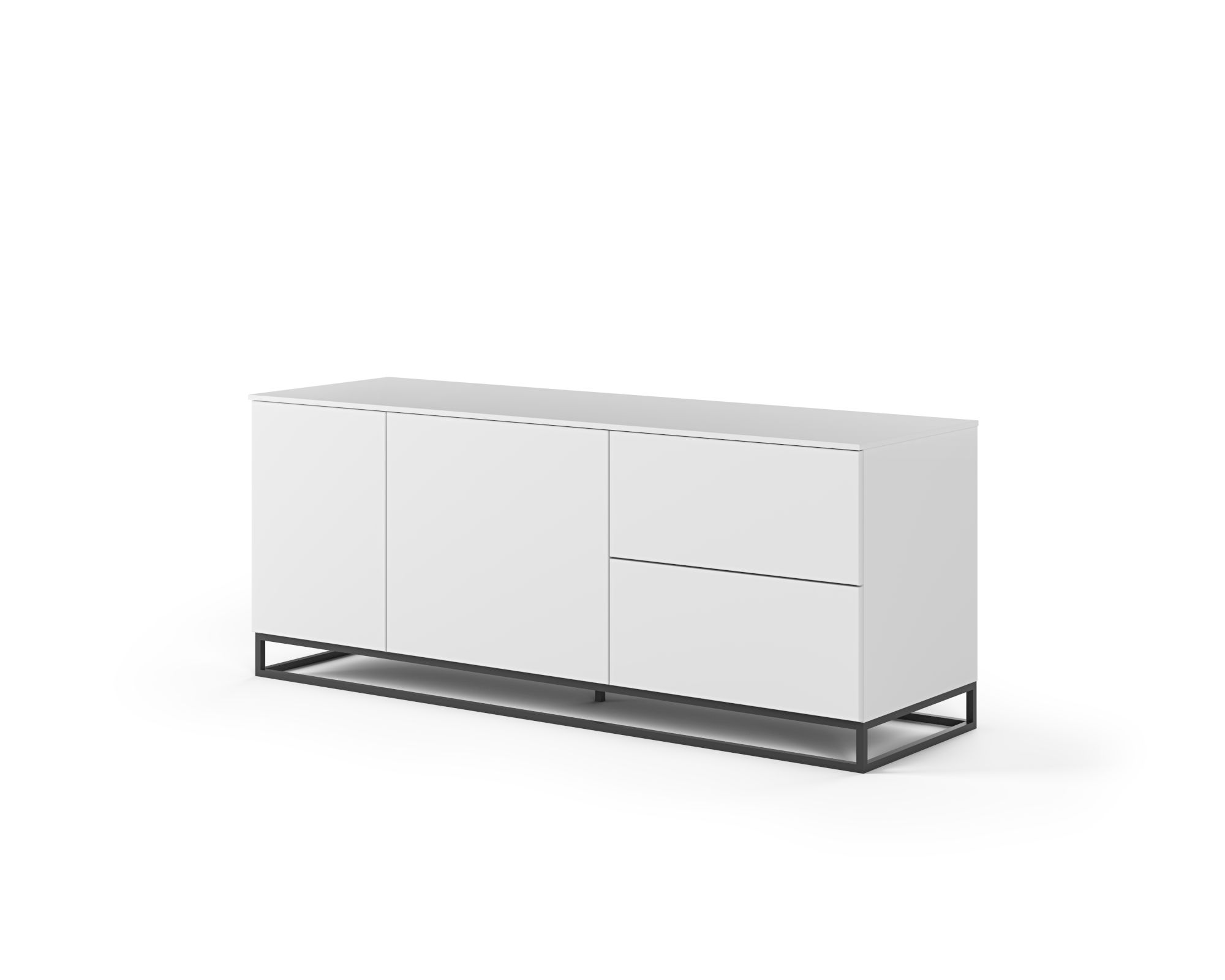 TemaHome »Join« Sideboard - 160L2 mit Metallfuss Nussbaum