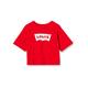 Levi's Kids light bright cropped top Mädchen Super Red 2 Jahre