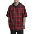 Urban Classics Herren Hooded Short Sleeve Kapuzen T-Shirt, Black, L