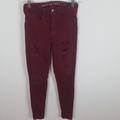 American Eagle Outfitters Jeans | American Eagle Super Hi-Rise Jegging | Color: Red | Size: 2