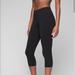 Athleta Pants & Jumpsuits | Athleta High-Rise Chaturanga Capri Tight | Color: Black | Size: S