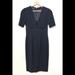 Burberry Dresses | Burberry 100% Virgin Wool Midi Dress | Color: Black | Size: 6