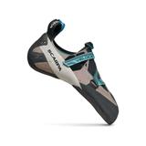 Scarpa Veloce Climbing Shoes - Women's Light Grey/Maldive 37.5 Euro 70065/002-LtgryMal-37.5