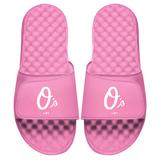 Women's ISlide Pink Baltimore Orioles Primary Logo Slide Sandals