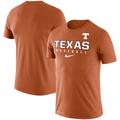 Men's Nike Burnt Orange Texas Longhorns Baseball Legend Slim Fit Performance T-Shirt