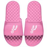 Women's ISlide Pink San Antonio Spurs Primary Logo Slide Sandals