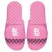 Women's ISlide Pink St. Louis Cardinals Primary Logo Slide Sandals