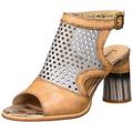 LAURA VITA Damen GUCSTOO 21 Peeptoe Sandalen, Braun (Camel Camel)