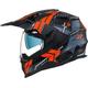 Nexx X.Wed 2 Wild Country Helm, schwarz-orange, Größe M