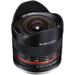 Samyang 8mm f/2.8 Fisheye II Lens for Canon EF-M Mount SY8MBK28-M