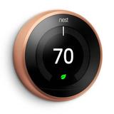 Google Nest Learning Thermostat (3rd Generation, Copper) T3021US