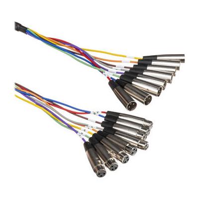 Hosa Technology XLR805 8-Channel Male 3-Pin XLR to Female 3-Pin XLR Snake Cable - 16.5' (5 XLR-805