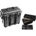 Pelican 1440 Wheeled Top Loader Case with Utility Padded Divider Set and Lid Organi 1440-004-110