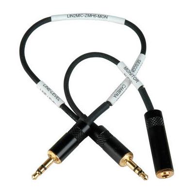 Sescom LN2MIC-ZMH6-MON 3.5mm Line to Mic DSLR Audio Cable for Zoom H6 with Headpho LN2MIC-ZMH6-MON
