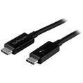 StarTech Thunderbolt 3 USB Type-C Male Cable (6.6', 20 Gbps) TBLT3MM2M