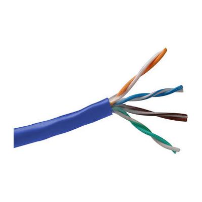 Belden Cat 5e 4-Pair UTP PVC Horizontal Riser Networking Cable (1000', Blue) 1583A-1000-BL