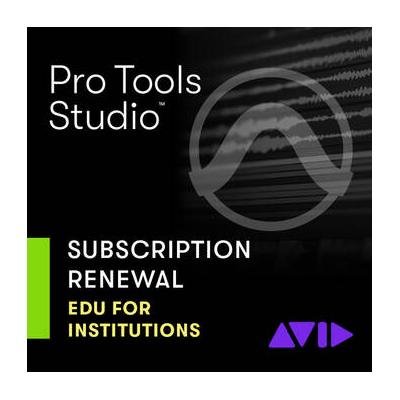 Avid Pro Tools Studio 1-Year Subscription RENEWAL ...