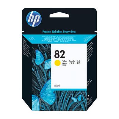 HP 82 Yellow Ink Cartridge (69ml) for DJ 500SP & 800SP Printers C4913A