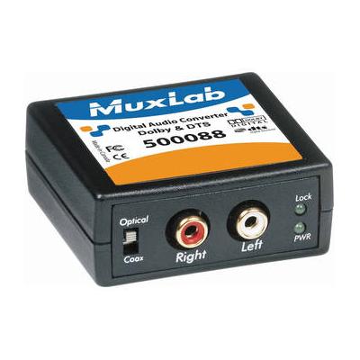 MuxLab 500088 Digital to Analog Audio Converter and Downmixer (Dolby Digital and D 500088