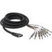 Hosa Technology DTP803 Male DB-25 to 8-Channel Male Stereo 1/4" Phone Snake Cable - 9.9' (3 DTP-803